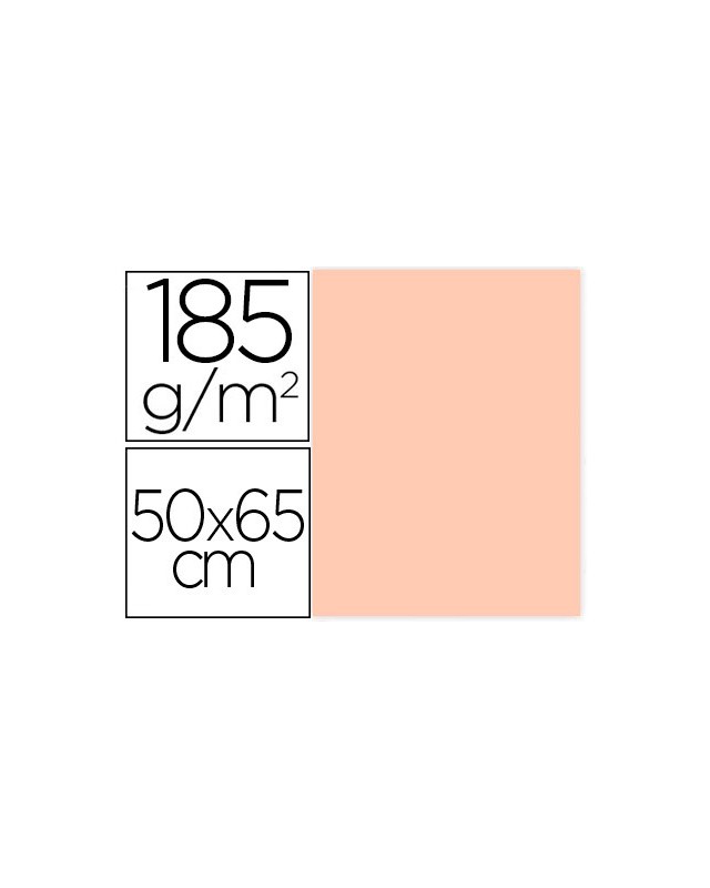 Cartulina guarro cascara de huevo 50x65 cm 185 gr