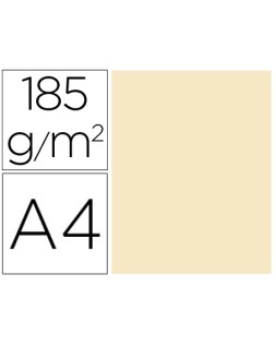 Cartulina guarro din a4 cascara de huevo 185 gr paquete de 50 hojas