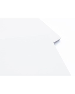 Cartulina liderpapel a3 180g/m2 blanco paquete de 25+5 hojas en carpeta dossier transparente con cierre