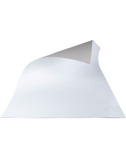 Cartoncillo gris liderpapel con una cara blanca 350 g 64x88 cm paquete de 1 kg (5 hojas)