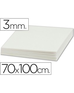 Carton pluma liderpapel blanco doble cara 70x100cm espesor 3mm