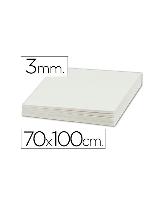 Carton pluma liderpapel blanco doble cara 70x100cm espesor 3mm