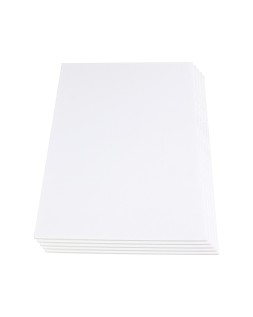 Carton pluma liderpapel blanco doble cara 100x140cm espesor 5mm