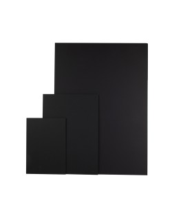 Carton pluma liderpapel negro doble cara din a3 espesor 5 mm