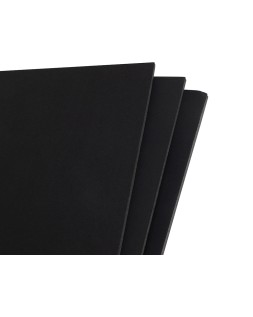 Carton pluma liderpapel negro doble cara din a3 espesor 5 mm