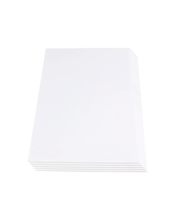 Carton pluma liderpapel blanco doble cara 70x100cm espesor 10 mm