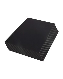 Carton pluma liderpapel negro doble cara 70x100cm espesor 5 mm