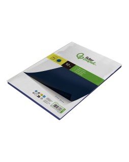 Papel carbon liderpapel azul din a4 bolsa de 10 hojas