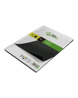 Papel carbon liderpapel negro din a4 bolsa de 10 hojas