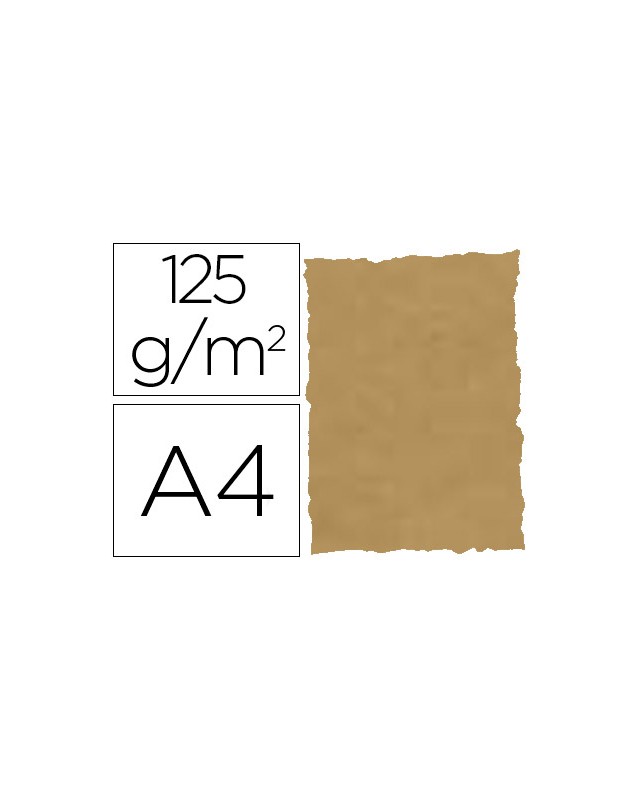 Papel pergamino din a4 troquelado 125 gr piel elefante color pergamino paquete de 25 hojas