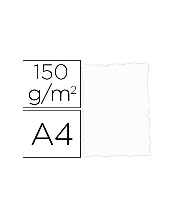 Papel pergamino din a4 troquelado 150 gr color parchment blanco paquete de 25 hojas