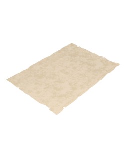 Papel pergamino liderpapel din a4 con bordes 180 gr color crema paquete de 50 hojas