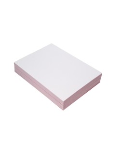 Papel autocopiativo liderpapel a4 prealzado duplicado blanco y rosa 80 g 500 hojas (250 juegos)