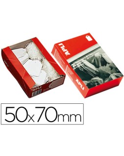 Etiquetas colgantes apli 396 50x70 mm caja de 400 unidades