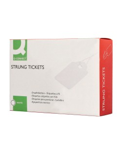 Etiquetas colgantes q-connect 36x53 mm caja de 500 unidades