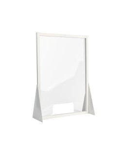 Pantalla de proteccion q-connect carton formato vertical 70x100 cm