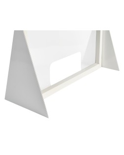 Pantalla de proteccion q-connect carton formato horizontal 100x70 cm