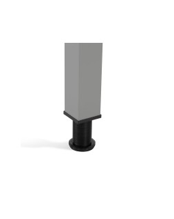 Mesa de oficina rocada executive 200ad02 gris/gris 120x60 cm