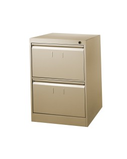 Fichero cajones de suelo metalico de 2 cajones 71cm alto,65cm prof,47,5 anchocolor beige n.34