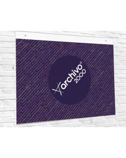 Expositor mural archivo 2000 con taladros ultra transparente din a4 horizontal 300x235 mm