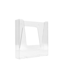 Expositor mural archivo 2000 metacrilato un compartimento din a4 vertical transparente 235x50x240 mm