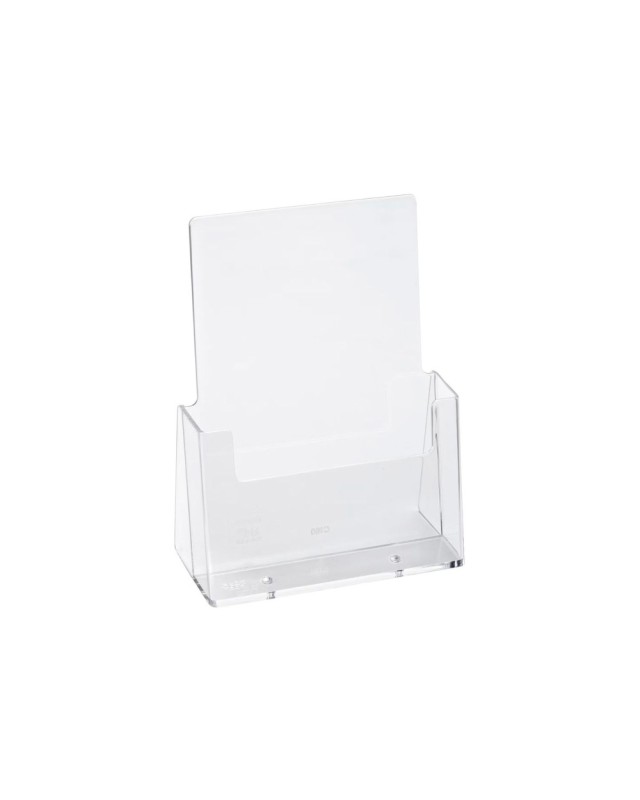 Expositor sobremesa archivo 2000 portafolletos 1 compartimento a4 vertical fondo cajetin 38 mm