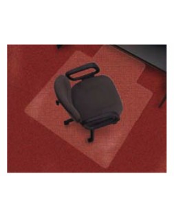 Alfombrilla para suelo q-connect pvc protectora de moquetas 1150x1340 mm grosor 2,2 mm