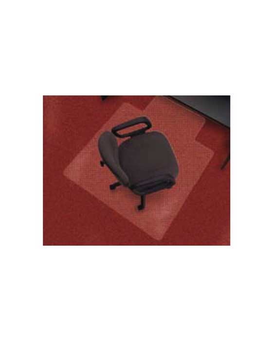 Alfombrilla para suelo q-connect pvc protectora de moquetas 1150x1340 mm grosor 2,2 mm