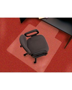 Alfombrilla para suelo q-connect pvc protectora de moquetas 1150x1340 mm grosor 2,2 mm
