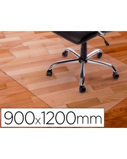 Alfombrilla para suelo q-connect pvc protectora de suelos 900x1200 mm grosor 2 mm