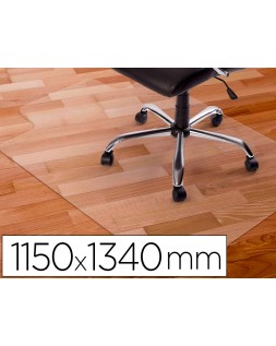 Alfombrilla para suelo q-connect pvc protectora de suelos 1150x1340 mm grosor 2 mm