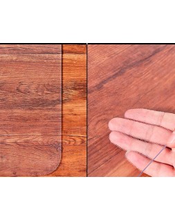 Alfombrilla para suelo q-connect pvc protectora de suelos 1150x1340 mm grosor 2 mm