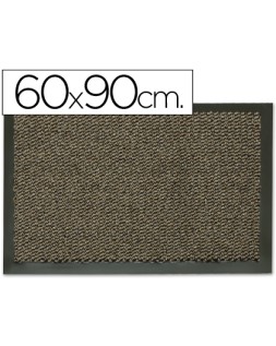 Alfombra paperflow antipolvo gris basic 60x90 cm