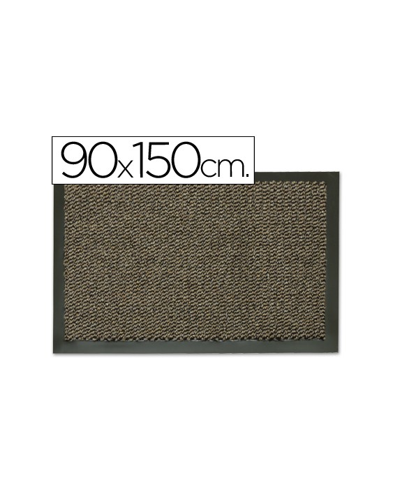 Alfombra paperflow antipolvo gris basic 90x150 cm