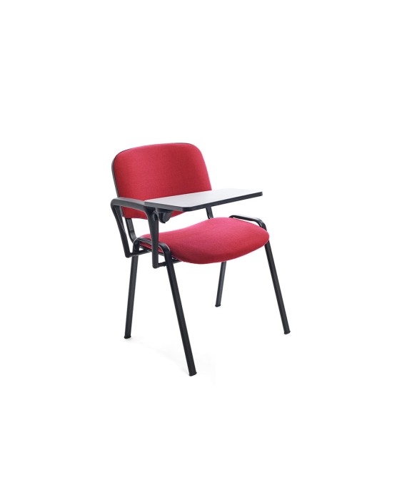 Pala escritura rocada derecha para silla confidente plegable pvc 34x20 cm color negro
