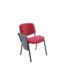 Pala escritura rocada derecha para silla confidente plegable pvc 34x20 cm color negro