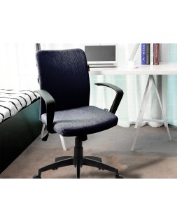 Silla giratoria q-connect base nylon regulable en altura 895+110mm alto 580mm ancho 550mm profundidad negro