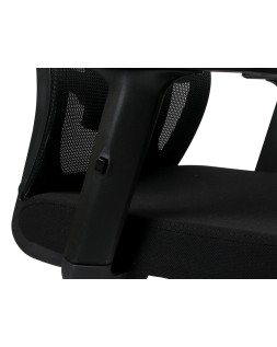 Silla giratoria q-connect ergonomica respaldo alto y reposacabeza ajustable en altura 1180+100x630x625 mm