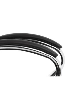 Silla q-connect direccion vero na simil piel base metalica alt max 1210 anc 650 prof 730 mm ruedas premium color negro