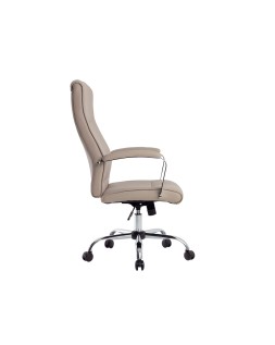 Silla q-connect direccion mode na simil piel base metalica alt max 1220 anc 510 prof 490 mm ruedas premium color gris