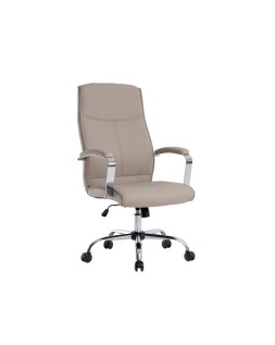 Silla q-connect direccion mode na simil piel base metalica alt max 1220 anc 510 prof 490 mm ruedas premium color gris