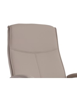 Silla q-connect direccion mode na simil piel base metalica alt max 1220 anc 510 prof 490 mm ruedas premium color gris
