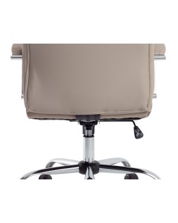 Silla q-connect direccion mode na simil piel base metalica alt max 1220 anc 510 prof 490 mm ruedas premium color gris