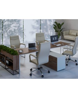 Silla q-connect direccion mode na simil piel base metalica alt max 1220 anc 510 prof 490 mm ruedas premium color gris