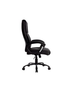 Silla q-connect direccion bolz ano simil piel base metalica alt max 1260 anc 650 prof 730 mm ruedas premium color negro