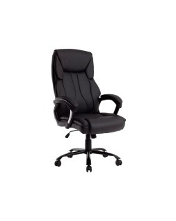 Silla q-connect direccion bolz ano simil piel base metalica alt max 1260 anc 650 prof 730 mm ruedas premium color negro