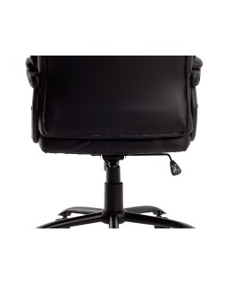 Silla q-connect direccion bolz ano simil piel base metalica alt max 1260 anc 650 prof 730 mm ruedas premium color negro