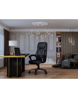 Silla q-connect direccion bolz ano simil piel base metalica alt max 1260 anc 650 prof 730 mm ruedas premium color negro