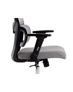 Silla q-connect oficina lucca malla base metalica alt max 1090 anc 700 prof 650 ruedas premium color negro gris