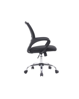Silla q-connect oficina siena malla base metalica alt max 1000 anc 560 prof 570 ruedas premium color negro
